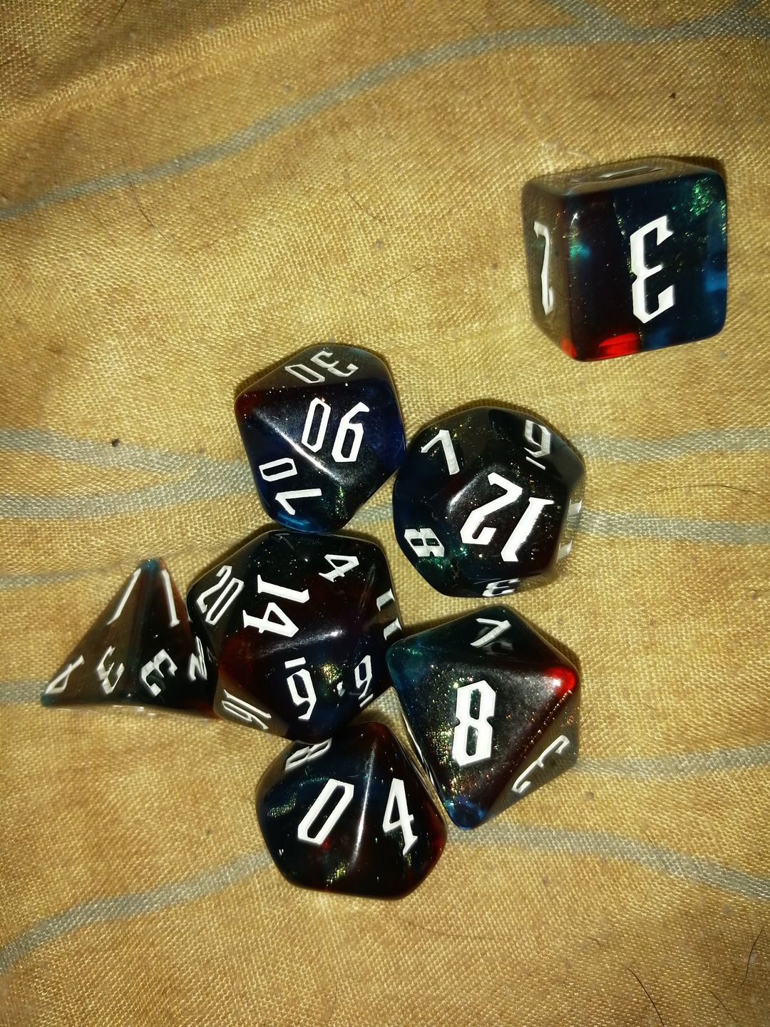 Customer photo review of Mystery Dice Set Subscription