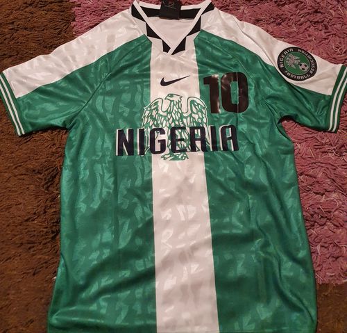 Customer photo review of Nigeria 1996 Home Kit