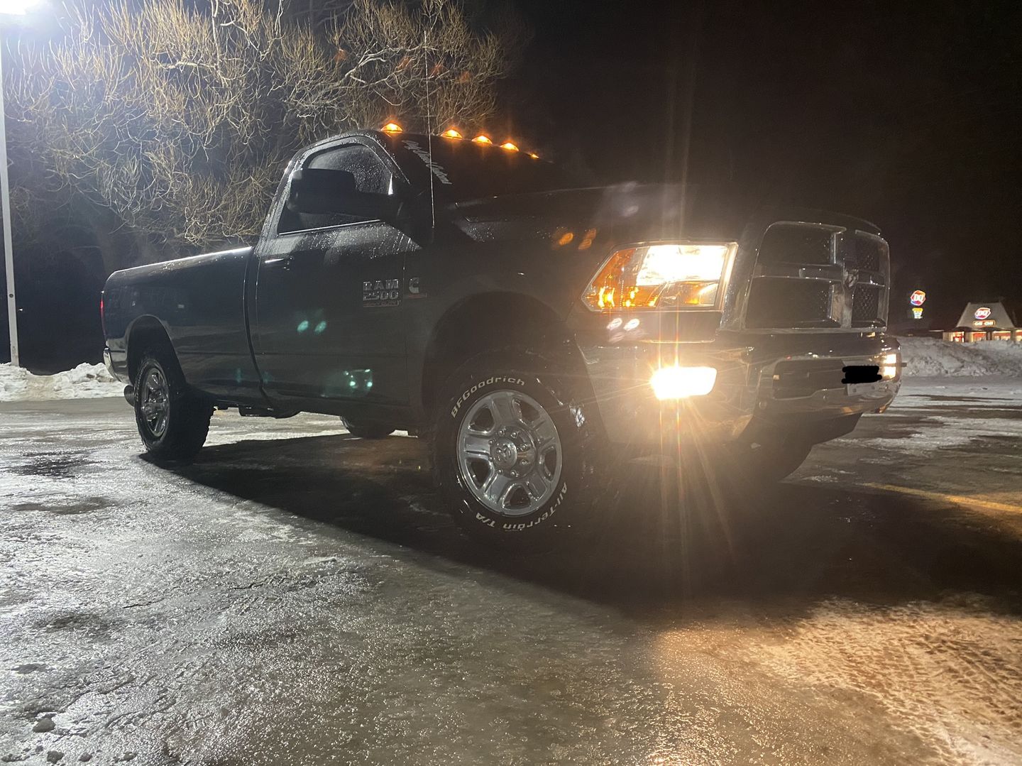Customer photo review of Dirty Diesel Customs Banner Sticker