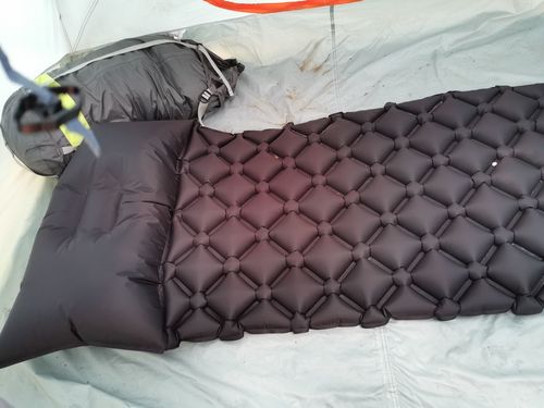 Customer photo review of MountainMat® - The #1 Outdoor Mattress & Pillow