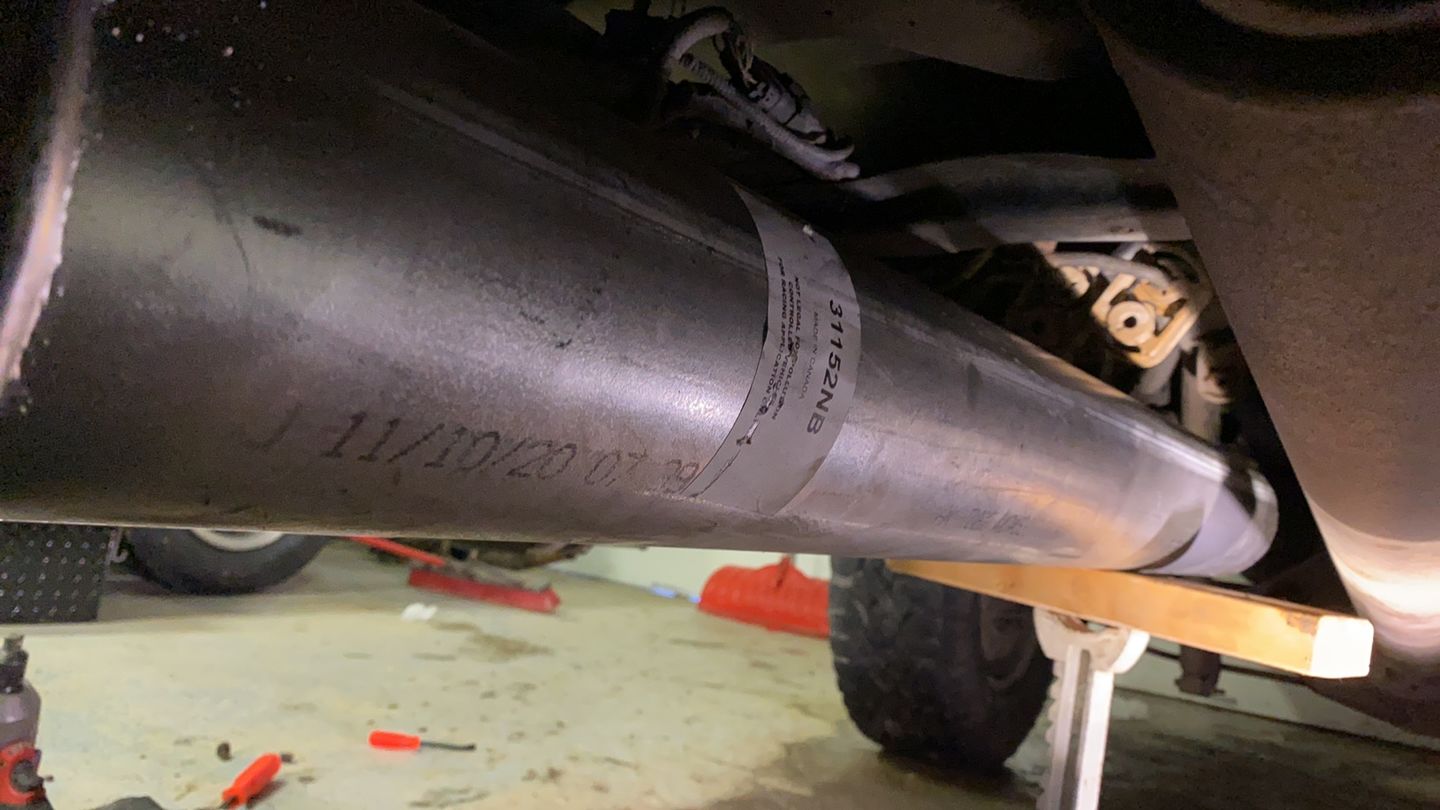 Customer photo review of 2011-2019 Powerstroke 5" Downpipe Back Exhaust - No Muffler (FLO 653NB)