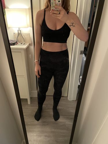 Customer photo review of Ultimate Versatile Seamless Bralette w/removable padding