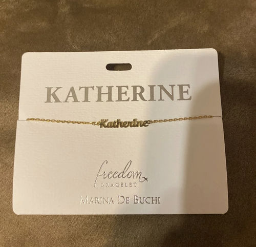 Customer photo review of Personalized Luxe Name Bracelet