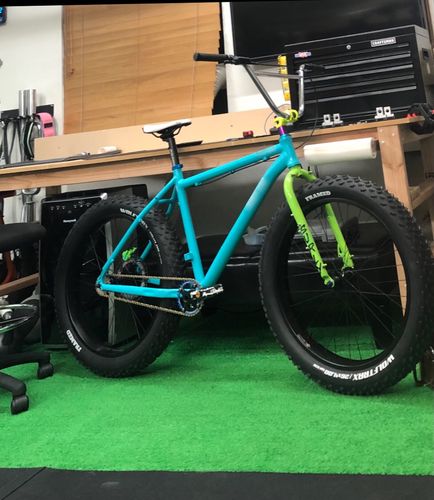 Customer photo review of Minnesota 2.0 Fat Bike Frame