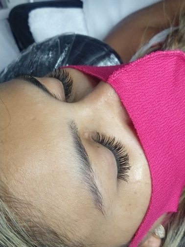 Customer photo review of Classic Eyelash Extension 0.15mm
