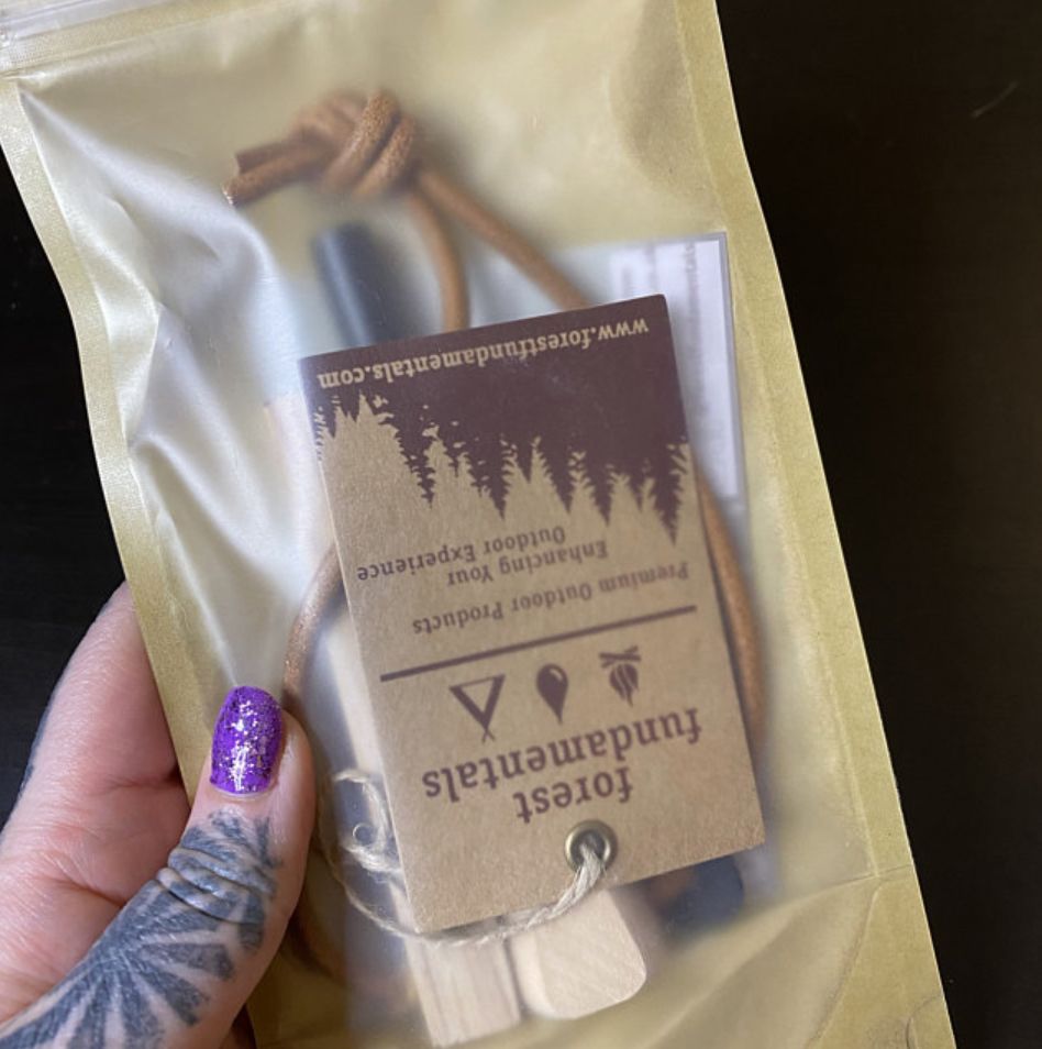 Customer photo review of Artisan Fire Starter & Stealth Striker