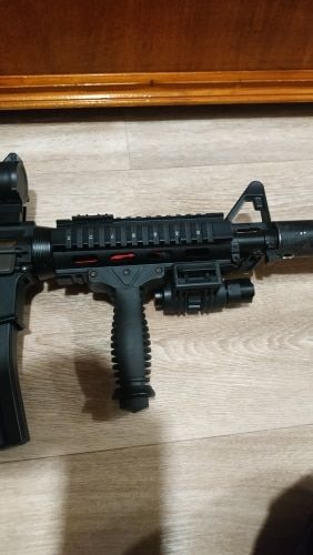 Customer photo review of AR-15 6.7" Carbine Length Drop In Handguard Picatinny 20mm Quad Rail