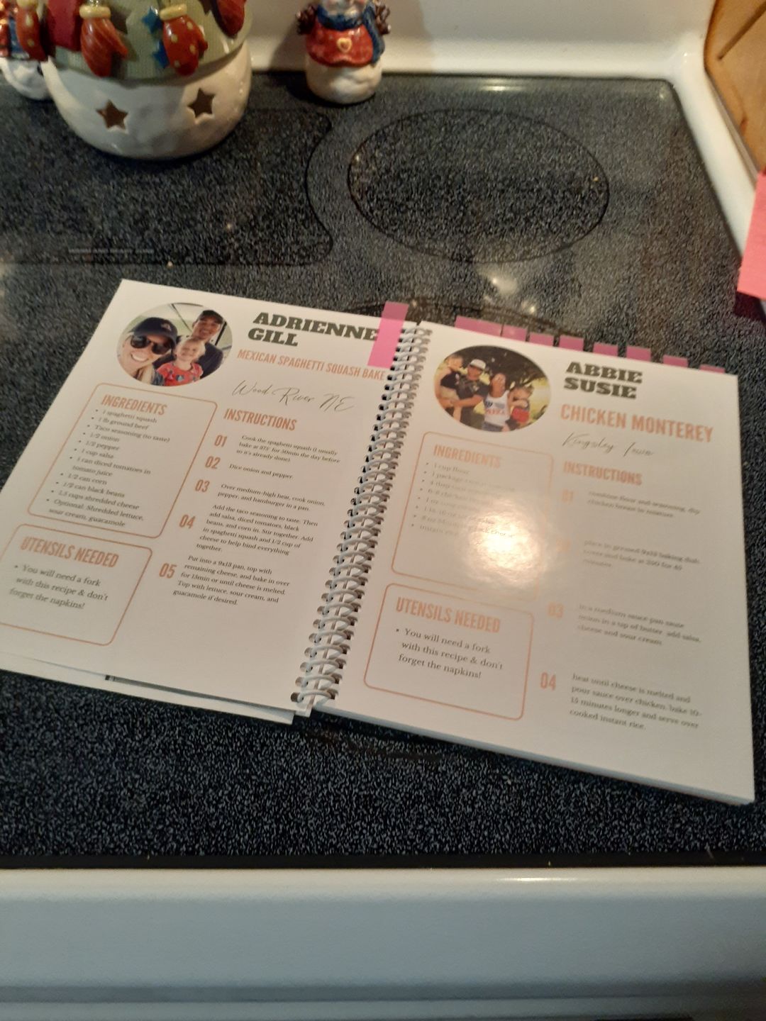 Customer photo review of Farm Wife Field Delivery CookBook