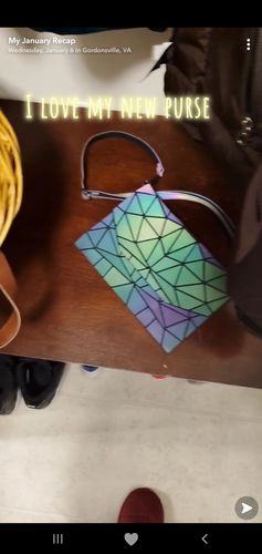Customer photo review of Holumex Prisma Clutch Bag