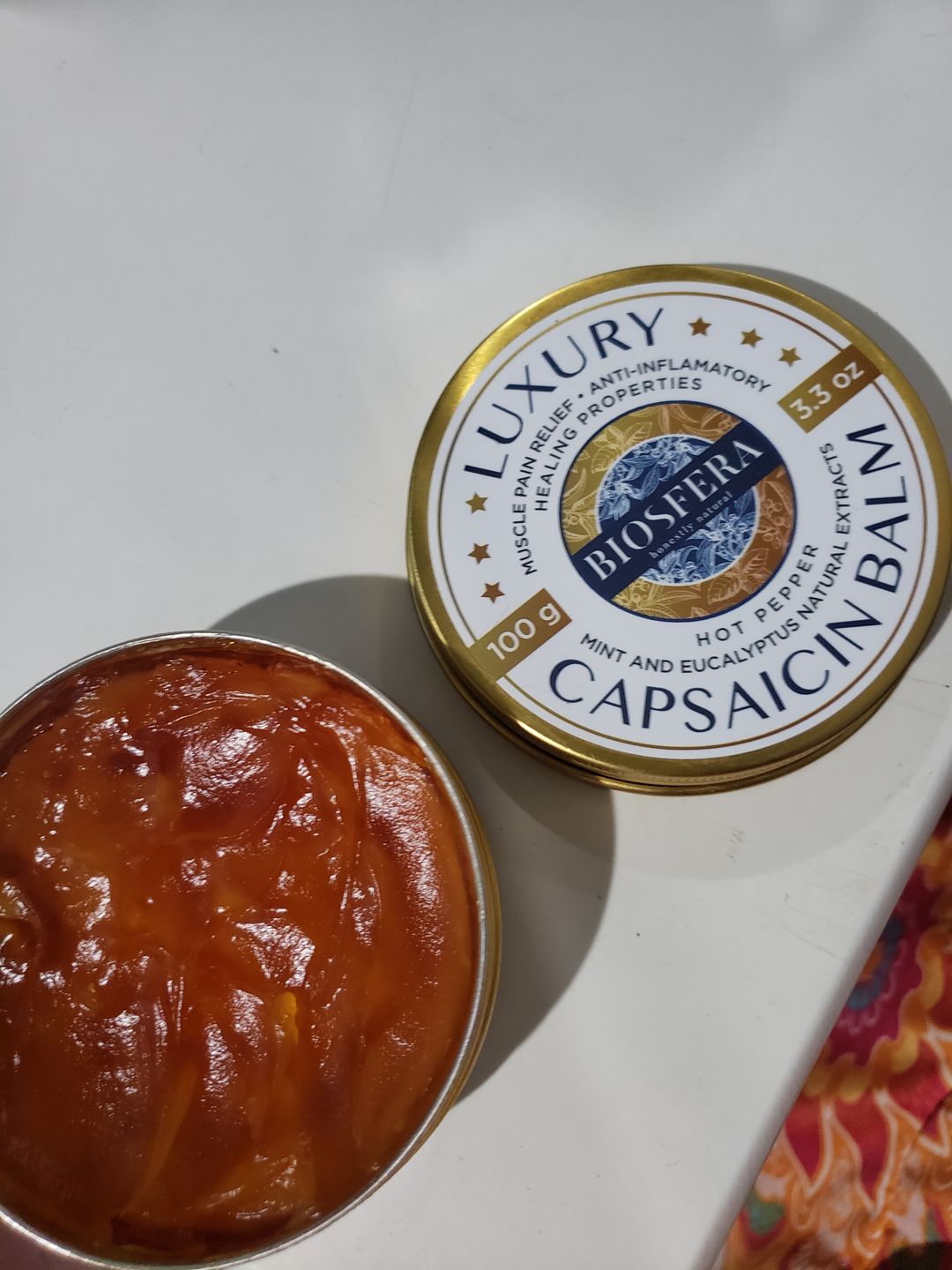 Customer photo review of Luxury Pura Vida Relaxing Balm