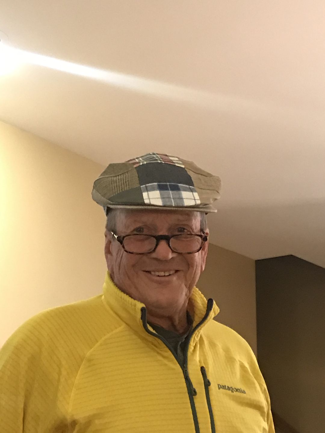 Customer photo review of Vintage Cap Patchwork Linen