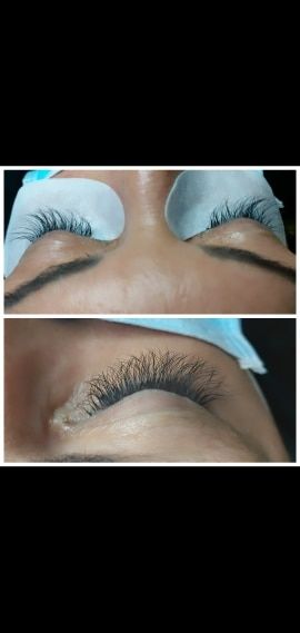 Customer photo review of Classic Eyelash Extension 0.10mm