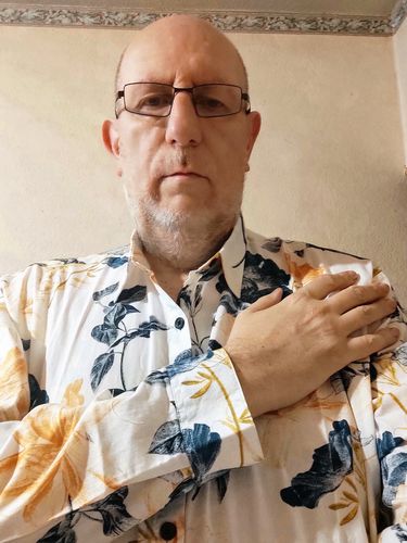 Customer photo review of Chemises à manches longues en coton imprimée floraux