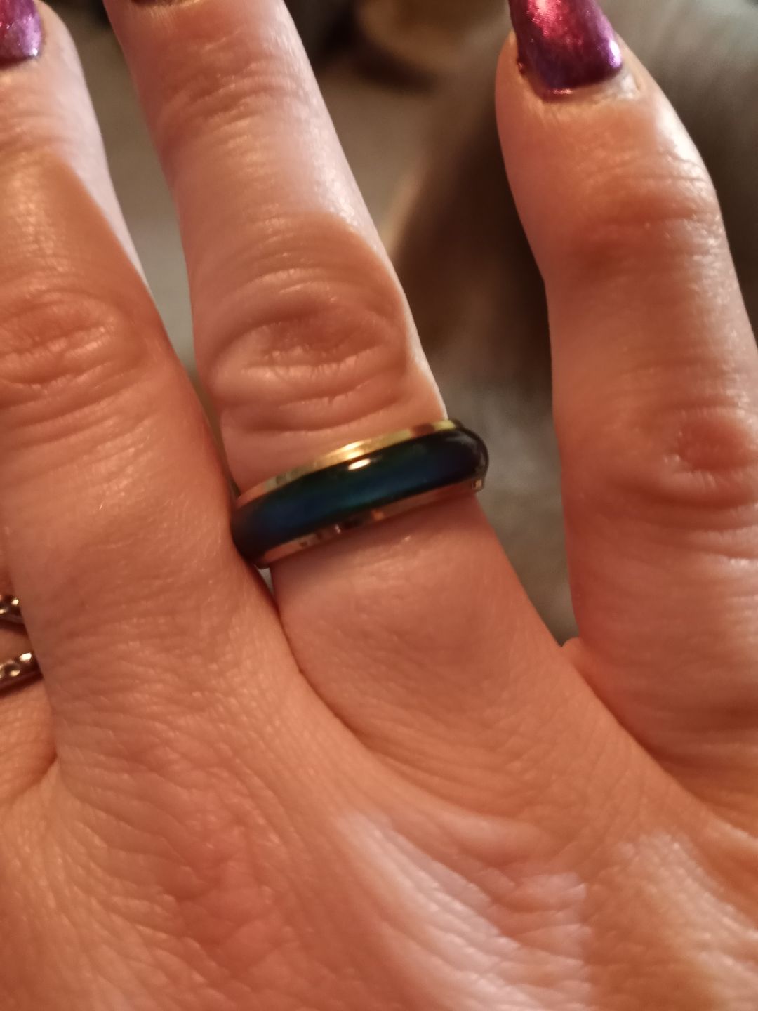 Customer photo review of Mystical Mood Ring