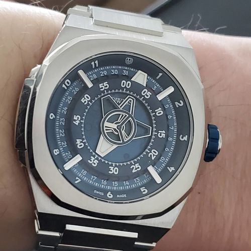 Customer photo review of M3-blue-bracelet