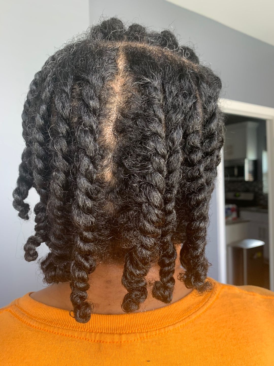 Customer photo review of Step 1: Moroccan Rhassoul 5-in-1 Clay Treatment (For Tight Curls)