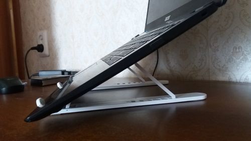 Customer photo review of Suporte IB - Suporte para Notebook e Celular
