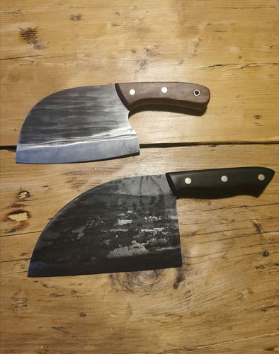 Customer photo review of Handgeschmiedetes Kochmesser - Serbian Style Ergonomic