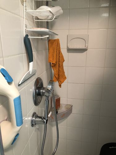 Customer photo review of 1-Spray Handheld Shower Head Set