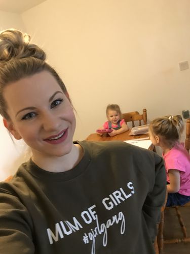 Customer photo review of Mum of Girls (#GirlGang) Sweatshirt (MRK X)