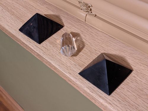 Customer photo review of Healing Shungite Pyramid (2 count)