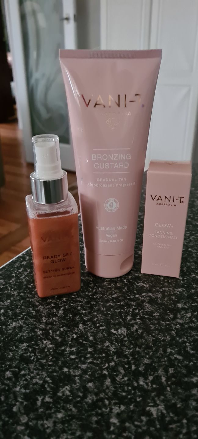 Customer photo review of Glow+ Self Tan Drops