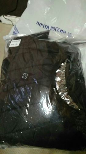 Customer photo review of GRAPHENE HEATED VEST JACKET