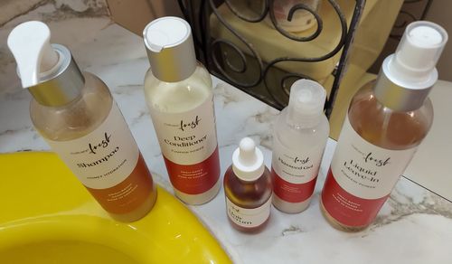 Customer photo review of LIMITED TIME - Pumpkin Power Kit for Enhanced Hair Growth (4 Items)