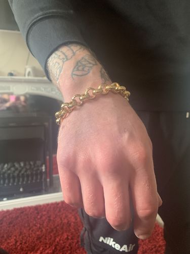 Customer photo review of PATTERNED BELCHER (GOLD) 12MM