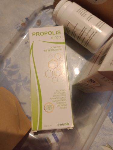 Customer photo review of SIROP DE PROPOLIS