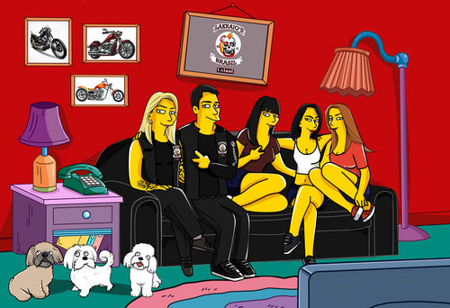 Customer photo review of RETRATO EM ARQUIVO DIGITAL FAMILIA AMARELA