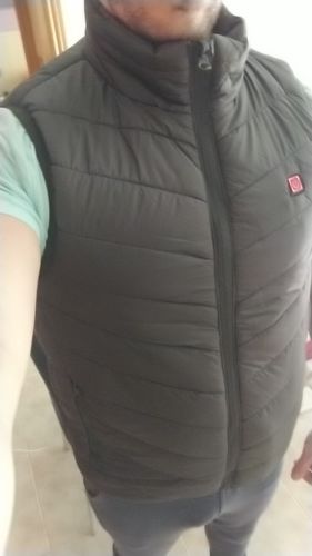 Customer photo review of GRAPHENE HEATED VEST JACKET