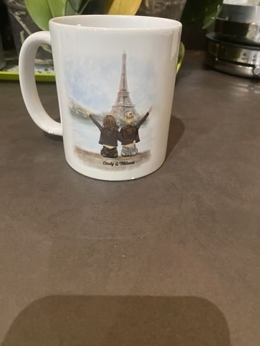Customer photo review of MUG PERSONNALISÉ - MEILLEURES AMIES