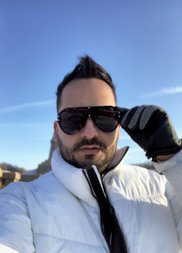 Customer photo review of Blitzwing Sunglasses