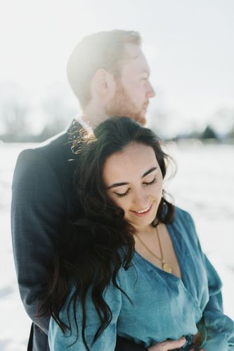 Customer photo review of Cali Coin Necklace