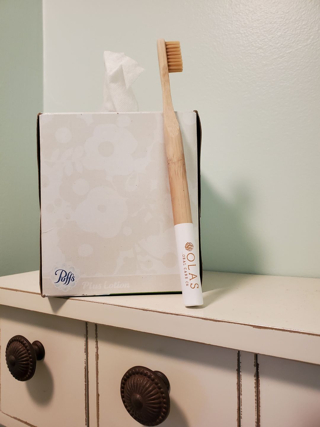 Customer photo review of OLAS Toothbrush Natural