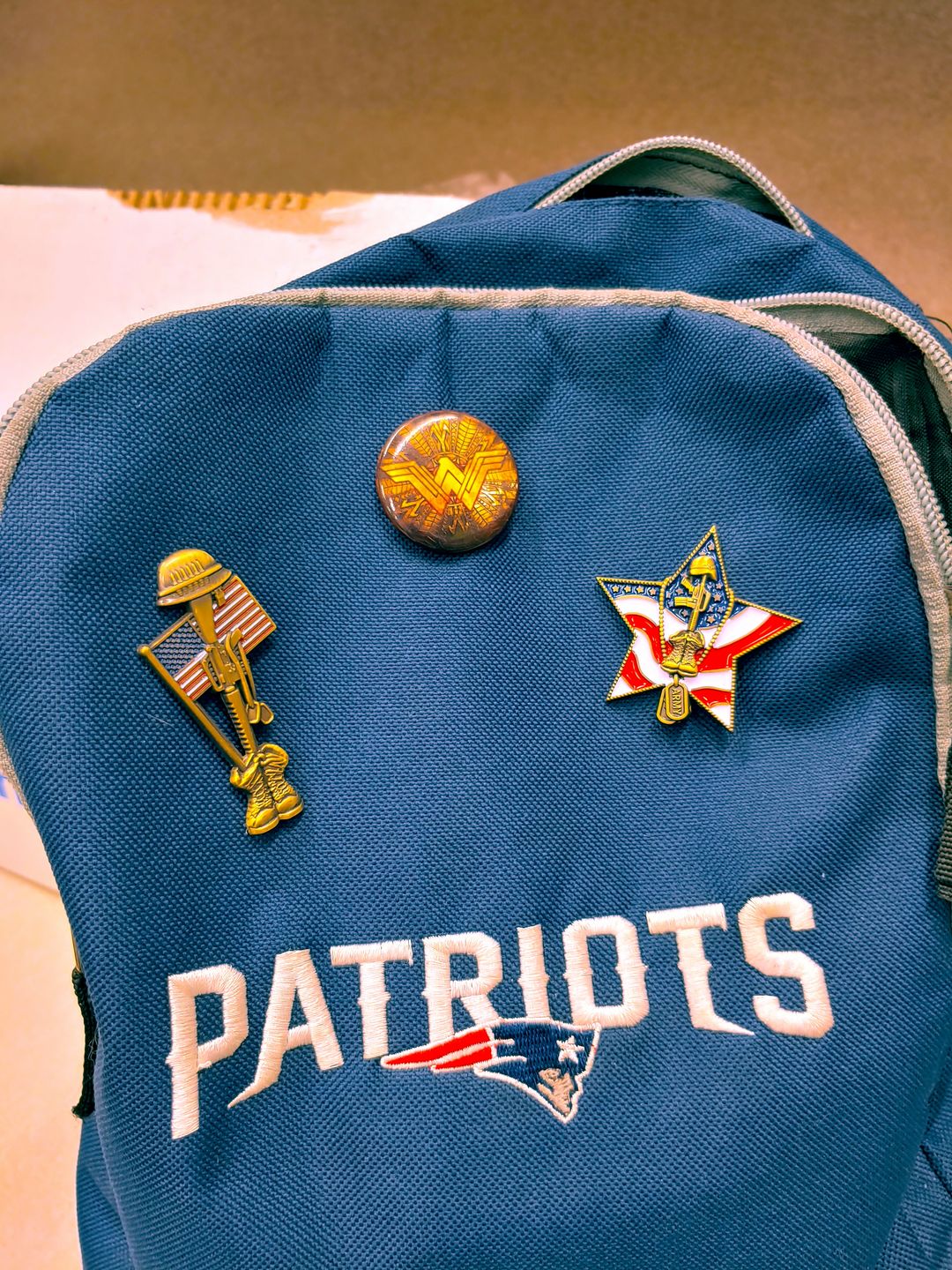 Customer photo review of US Army Veteran Pin