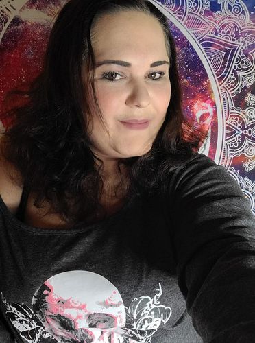 Customer photo review of Grey Floral Skulls & Roses Outfit