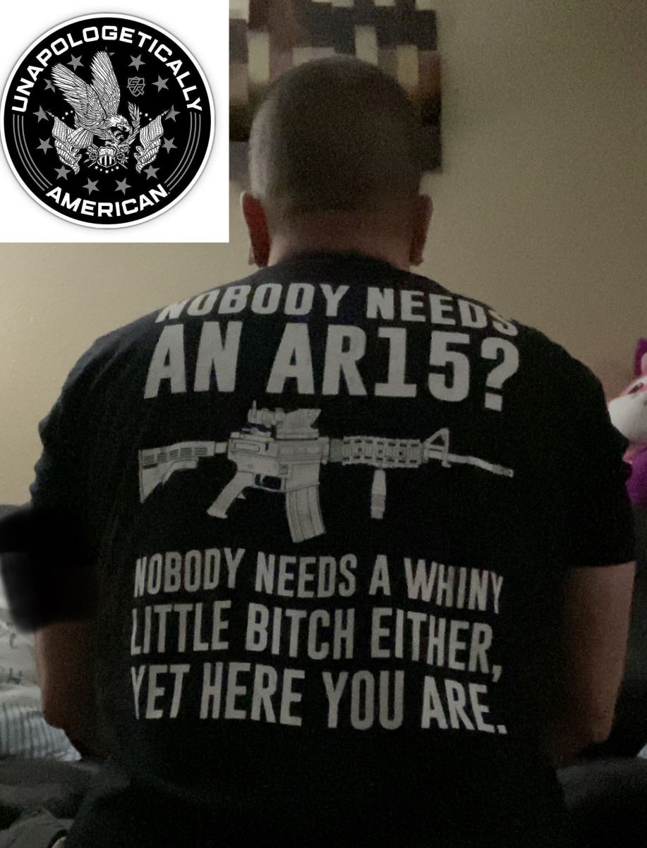 Customer photo review of Nobody Needs An AR15?