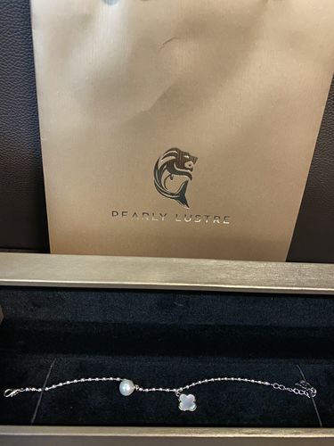 Customer photo review of Elegant Freshwater Pearl Bracelet WB00027