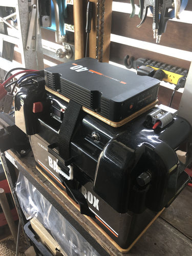 Customer photo review of iTechworld Battery Box 12v - Camping Portable Deep Cycle Lithium ion LiFePO4 AGM USBs + Car Port, Meter On Off Switch