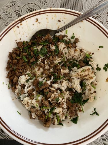 Customer photo review of Beef Ground Meat