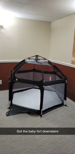 Customer photo review of Pop N' Go® Mattress Cover