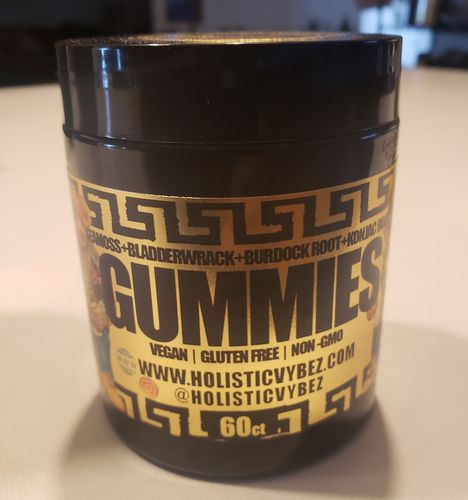 Customer photo review of Organic Sea Moss Gummies - Natural Sea Moss and Bladderwrack with Burdock  & Konjac root powder Gummy - 60 Gummies