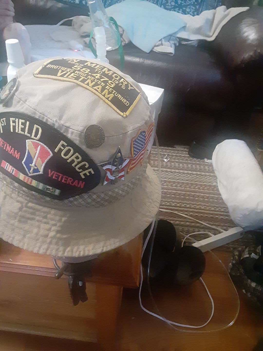 Customer photo review of US Army Veteran Pin