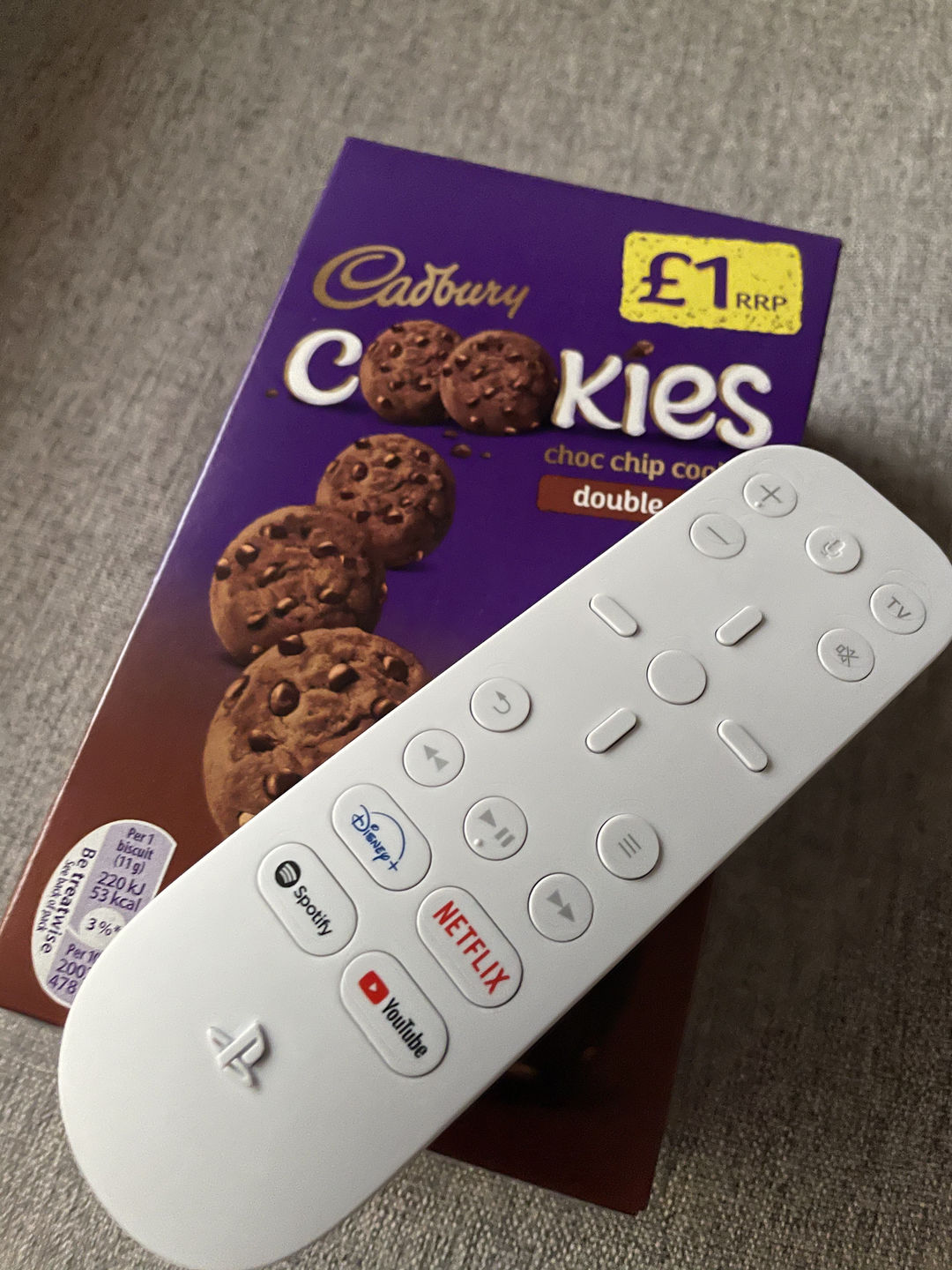 Customer photo review of PS5 Media Remote - Glacier White
