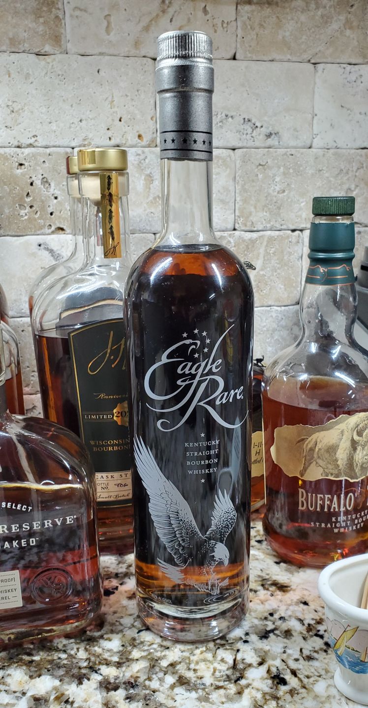 Customer photo review of Eagle Rare "10 Year" Kentucky Straight Bourbon Whiskey