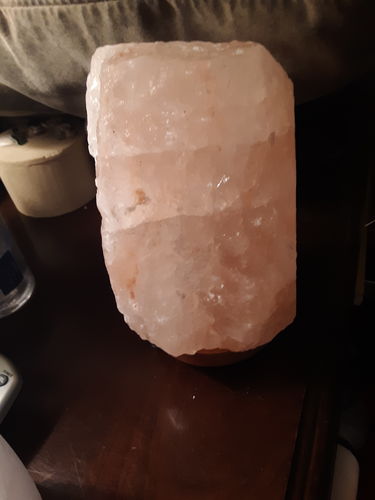 Customer photo review of Original Himalayan Salt Lamp (Large)