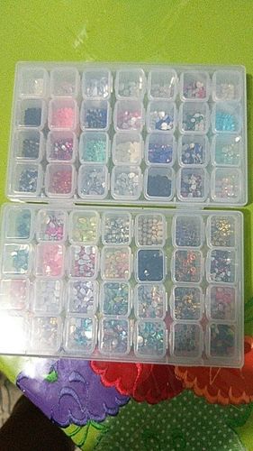 Customer photo review of Storage Box for Diamond Painting