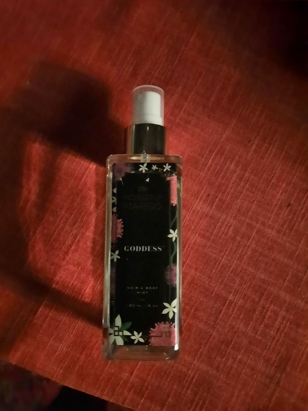 Customer photo review of Goddess Hair & Body Mist